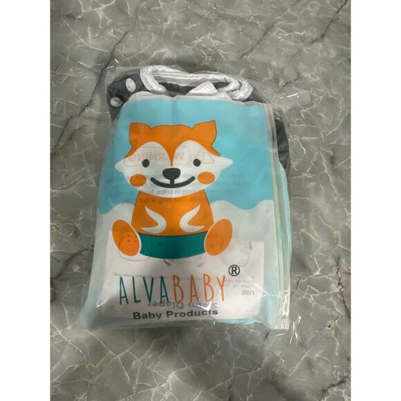 ALVABABY Baby Swim Diapers 3pcs Large Size Reuseable Washable & Adjustable - Picture 4 of 5